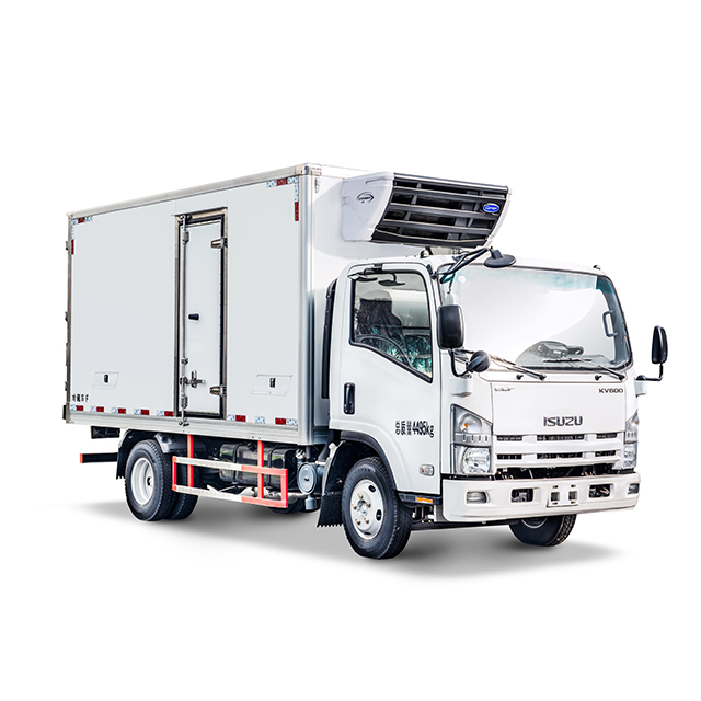 Camión con caja refrigerada 4X2 ISUZU de 2,5 toneladas