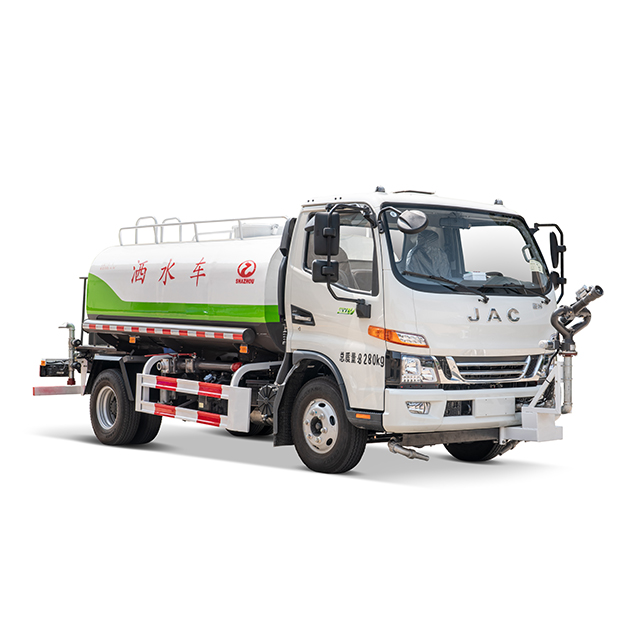 Rociador de tanque de agua JAC 5 CBM con cañón de agua automático del